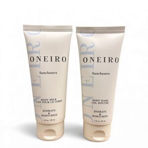 ONEIRO Sunchasers Body Milk and Body Wash Set - Cream